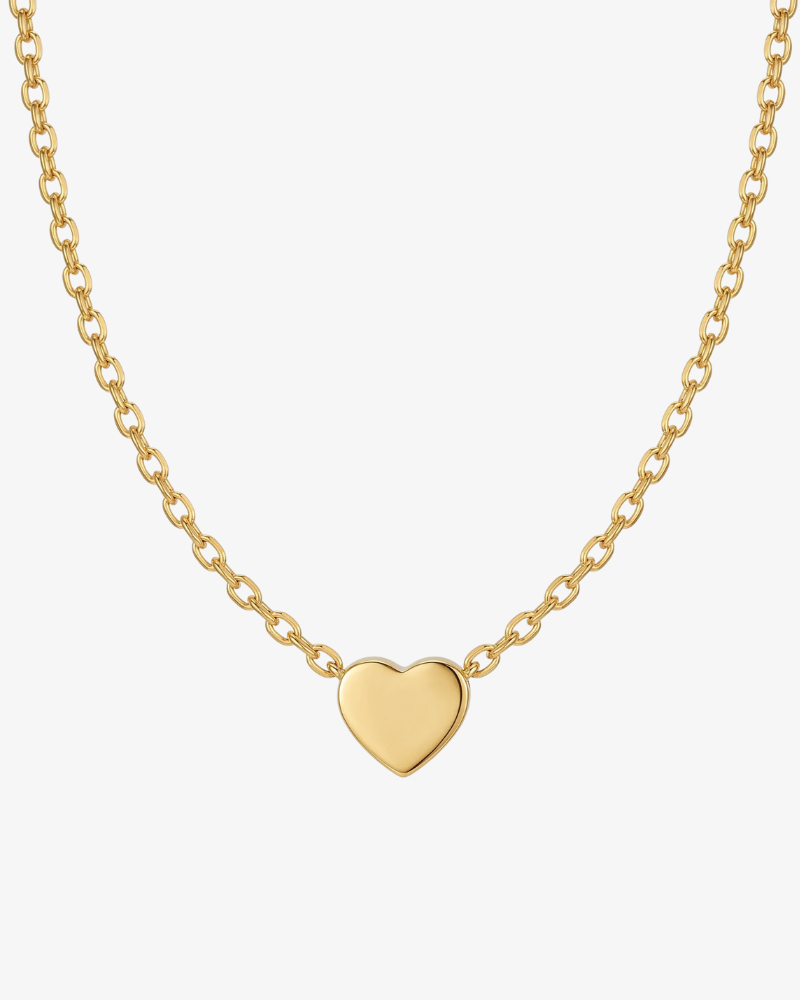 Closed Heart Necklace