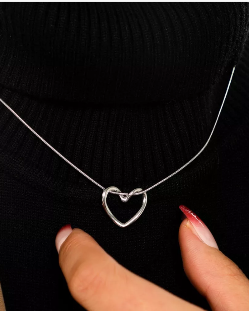 Open Heart Necklace